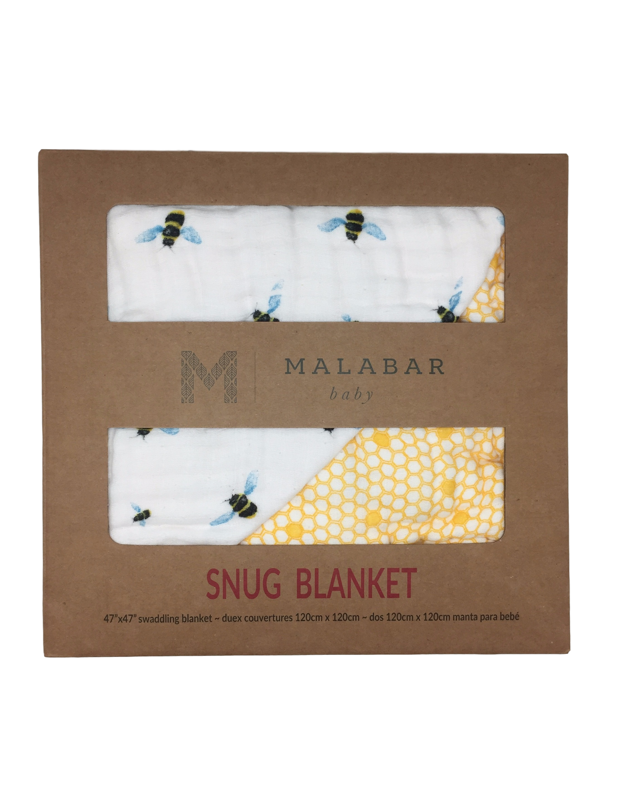 Organic Snug Blanket – Bees