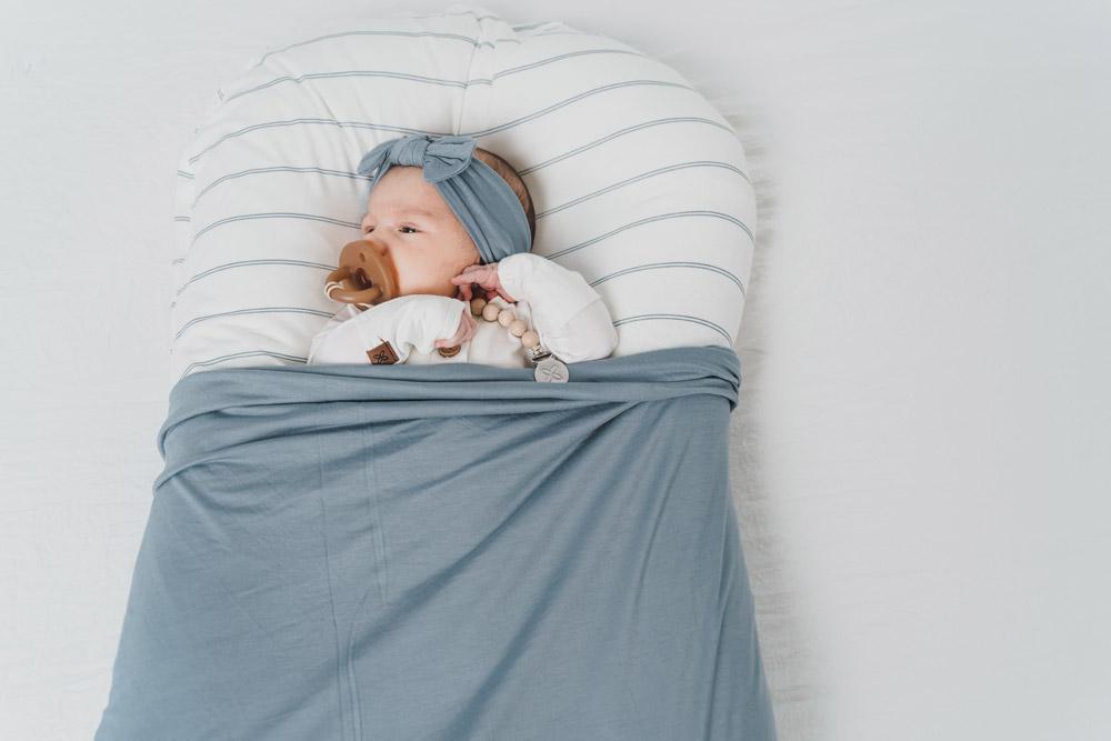 Knit Swaddle Blanket – 48" x 48"