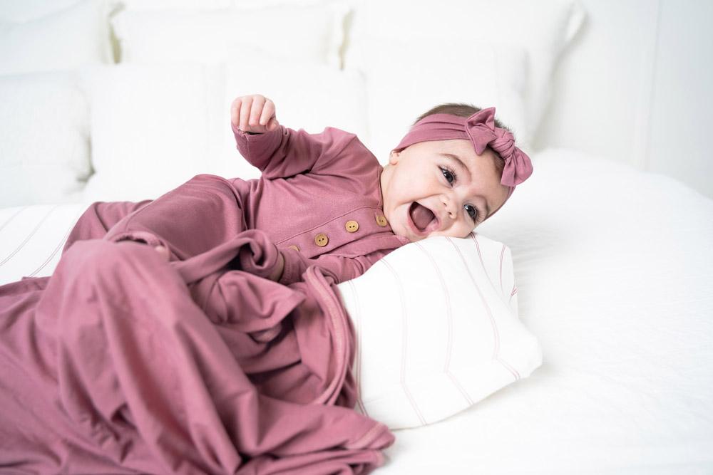 Knit Swaddle Blanket – 48" x 48"