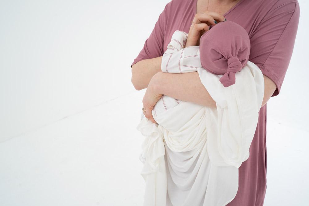 Knit Swaddle Blanket – 48" x 48"