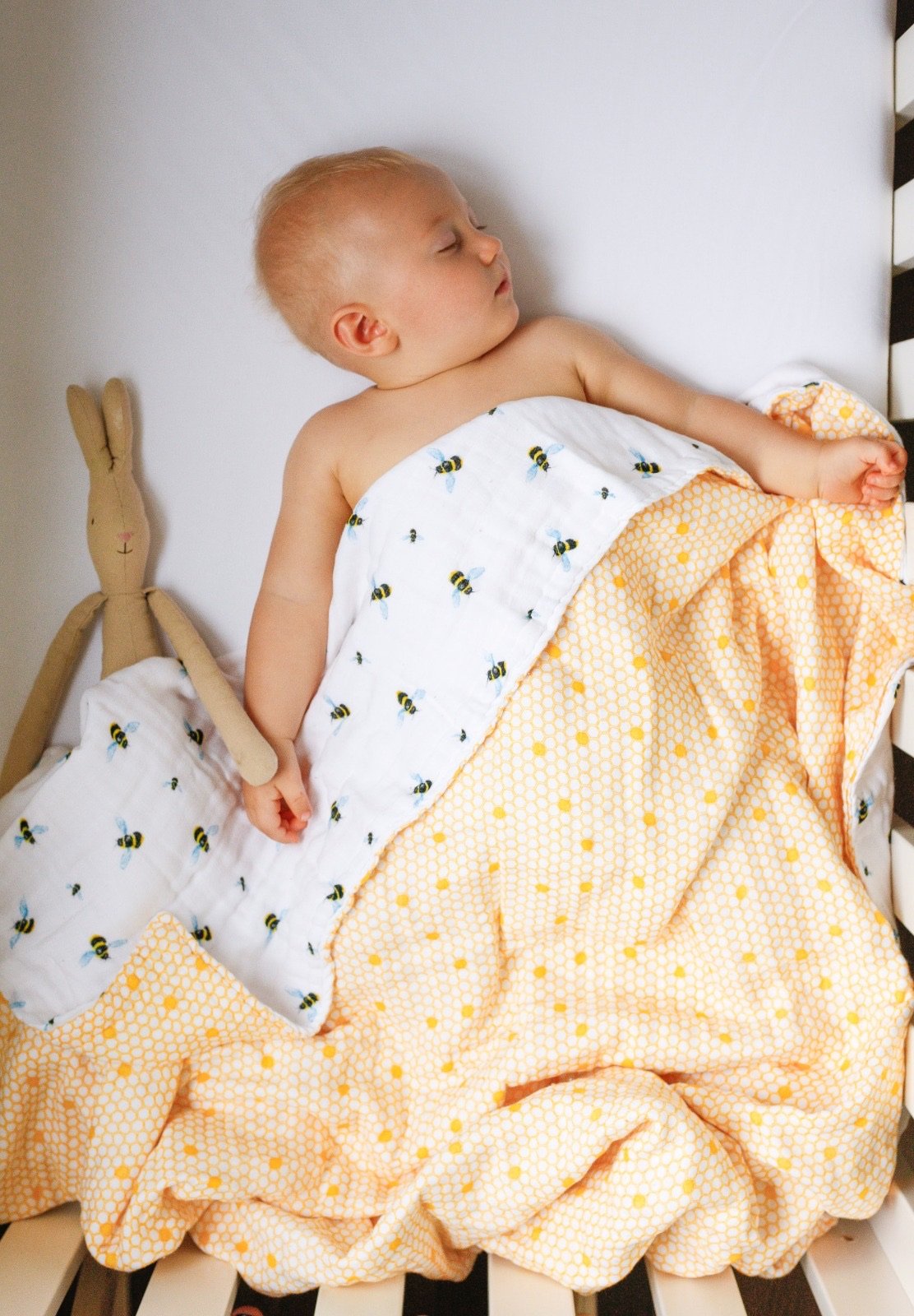 Organic Snug Blanket – Bees